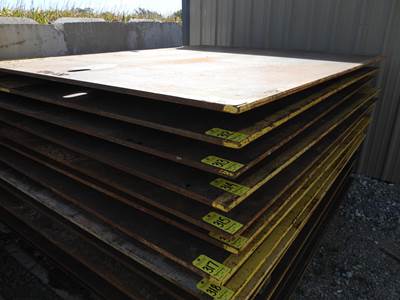Steel Plate, 8'X10'X1"Thick