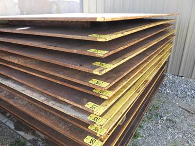 Steel Plate, 8'X10'X1"Thick