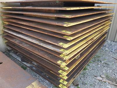 Steel Plate, 8'X10'X1"Thick