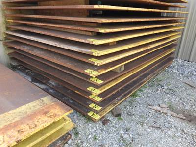 Steel Plate, 8'X10'X1"Thick
