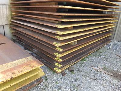 Steel Plate, 8'X10'X1"Thick
