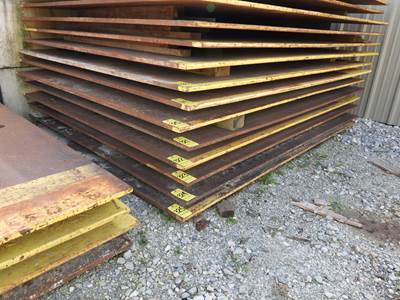 Steel Plate, 8'X10'X1"Thick