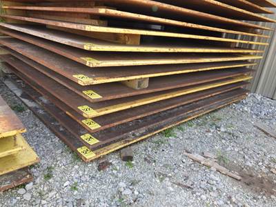 Steel Plate, 8'X10'X1"Thick