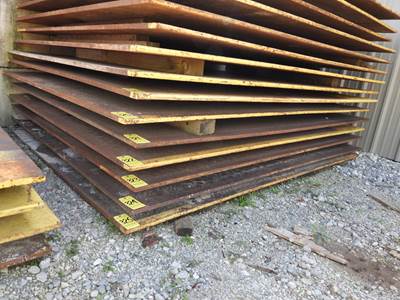 Steel Plate, 8'X10'X1"Thick