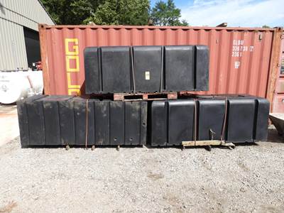 (3) Plastic Dock Floats, 34"X34"X96"