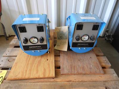 (2) Generac 3000 Watt Altenator, New