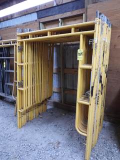 (20) Bil-Jac Scaffolding Uprights, 5'WX6'7"H