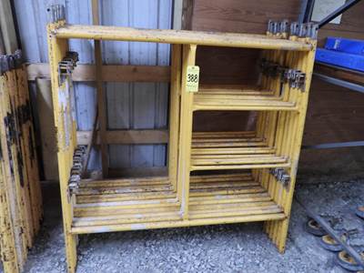 (12 ) Bil-Jac Scaffolding Uprights, 5'WX5'H