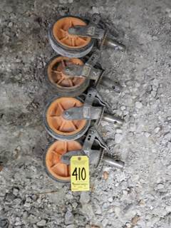 (4) Scaffolding Casters