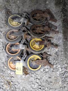 (8) Scaffolding Casters