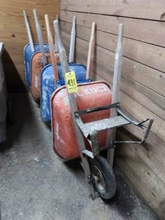 (4) Wheel Barrows