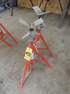 (2) Ridgid Pipe Stands