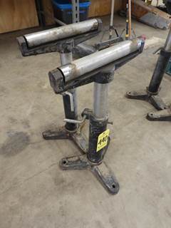(2) Roller Support Stands