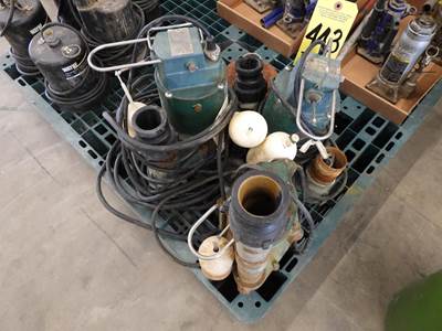 (3) Submerisable Sewage Pumps
