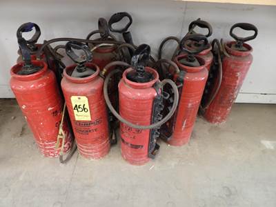 (8) Chapin Concrete Sprayers
