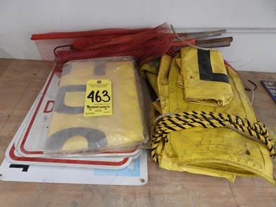 Oversize Load Signs  Flags  No Parking Signs
