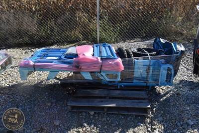 Blue, Electric Power, Cargo Bed, Lights, Mirrors, Front Bench Seat, Battery