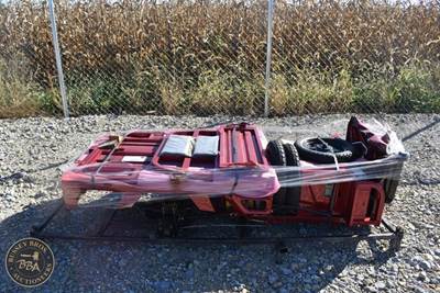 Damaged, Red, Electric Power, Cargo Bed, Lights, Mirrors, Front Bench Seat,