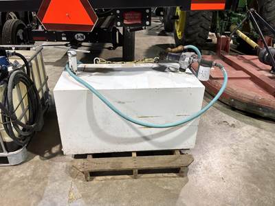 100-gallon Steel Fuel Transfer Tank With Gpi Pump, Filter System, Dispensing