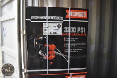 IRCM500 Gas Pressure Washer 3200 PSI Maximum Pressure, 2700 PSI Working Pressure