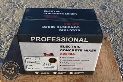 X2600A CONCRETE MIXER