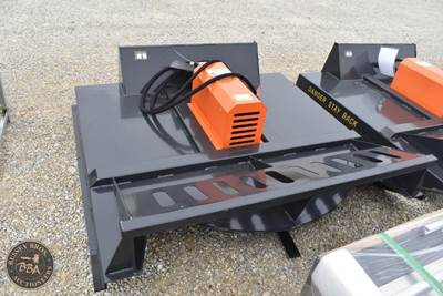 Wolverine Brush Cutter Attachment Skid Steer Mount, 66in Cutting Width, 2
