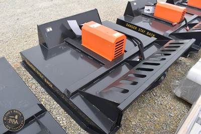 Wolverine Brush Cutter Attachment Skid Steer Mount, 66in Cutting Width, 2
