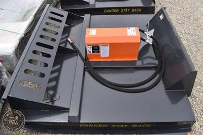 Wolverine Brush Cutter Attachment Skid Steer Mount, 66in Cutting Width, 2