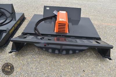Wolverine Brush Cutter Attachment Skid Steer Mount, 66in Cutting Width, 2