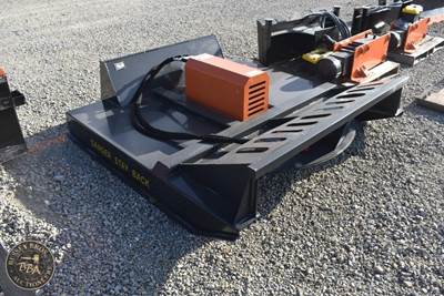 Wolverine Brush Cutter Attachment Skid Steer Mount, 66in Cutting Width, 2