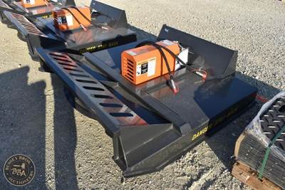 Wolverine Brush Cutter Attachment Skid Steer Mount, 66in Cutting Width, 2