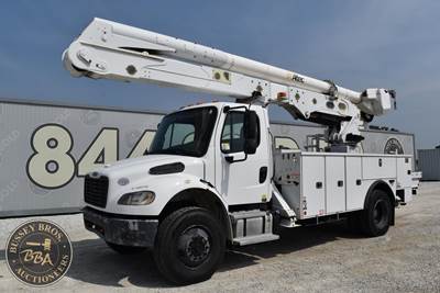 Freightliner M2 100 56 ft Boom / Bucket Truck - 2018 ALTEC AA55 Aerial Lift, Amt