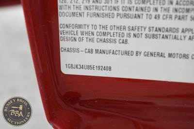 2003 Chevrolet 3500 Dump Truck With Boss Super Duty 7'6" Plow-102,596Miles, 4x4,