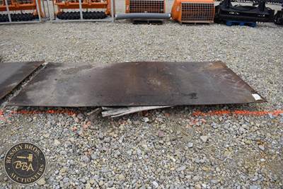 Diamond Plate Steel Plate Lot Contains 1 Plate Measures, 5ft x 10ft.,