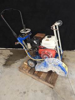 Pro-Cut YMM213 Walk Behind Concrete Saw, 14" Blade, Honda 13Hp Gas Engine 4