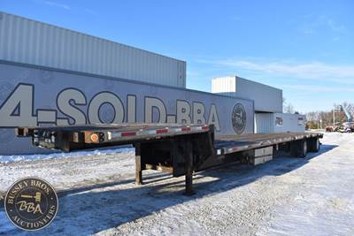 Fontaine 48ft Aluminum Drop Deck Trailer - Air Ride, Sliding Spread Axle