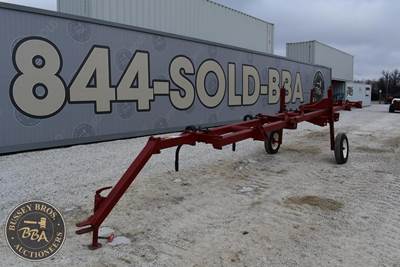 3PT Mount Bare Bar Aplicator Bar, 6 Shanks 60 Inch Shank Spacing