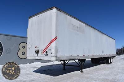 Stoughton 52 ft Dry Van Trailer - Roll up Door, Air Ride, Fixed Axle
