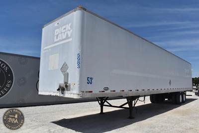 Strick 53 ft Dry Van Trailer - Roll up Door, Air Ride, Sliding Axle
