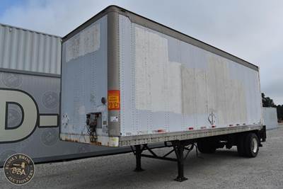 Wabash 28 ft Dry Van Trailer - Swing Door, Single Axle, Fixed Axle
