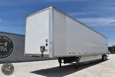 Wabash 53 ft Dry Van Trailer - Swing Door, Air Ride, Sliding Axle