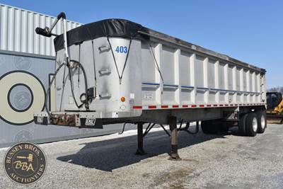 East 36 ft End Dump Trailer - Tandem Axle, Aluminum, Air Ride
