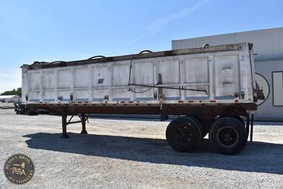 East 29 ft End Dump Trailer - Tandem Axle, Aluminum, Spring