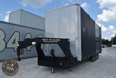 2011 Rice FG323 Enclosed Gooseneck Trailer, Gvwr 21000 lb (9525 Kg), Tri Axle