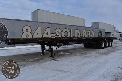 Manac 52ft Tri Axle Steel Flatbed Trailer