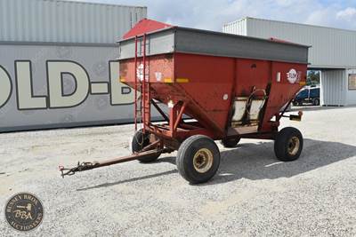 Flow-Ez 300Bu Gravity Wagon- Rear Hitch Front Ladder Side Discharge, Extensions,