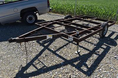 1999 Nancomm 11FT Trailer Frame Single Axle, 7Ft x 11FT; (***No Title***);
