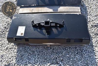 Do All Skid Steer Hitch Plate 2 Inch Reciever, Chain Hooks, Pin Holders,