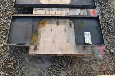 Do All Weldable Skid Steer Plate Open Center, New/Unused