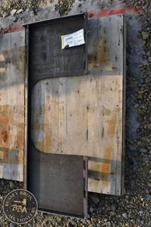 Do All Weldable Skid Steer Plate Open Center, New/Unused